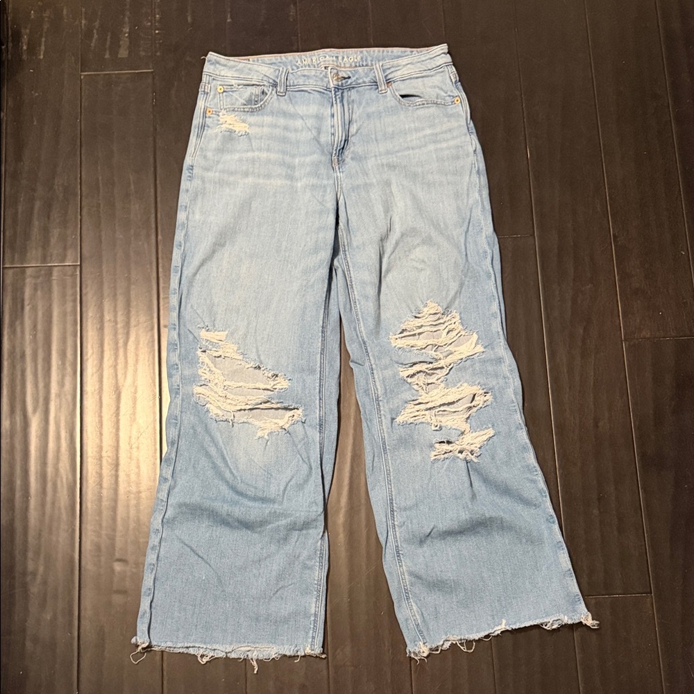 American Eagle Outfitters Wide Leg Jeans
